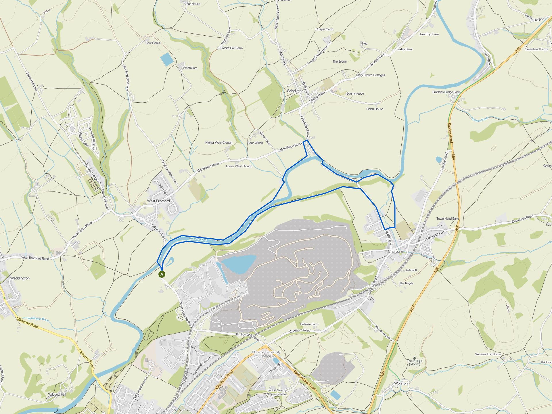 The best walks and hikes around Clitheroe | Komoot